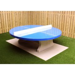 HeBlad Tafeltennis tafel Beton Groen Rond